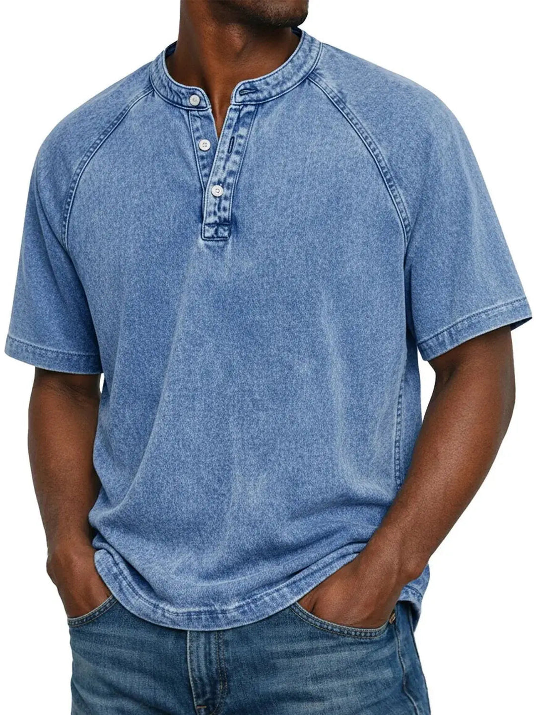 Esarot - Camisa Vintage Con Botones