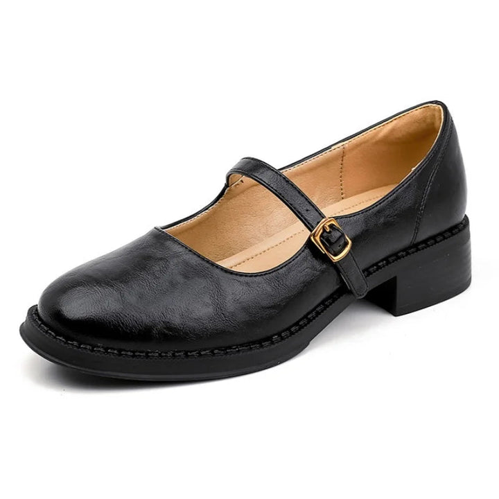 Donia - Cómodos Zapatos De Piel Con Correa
