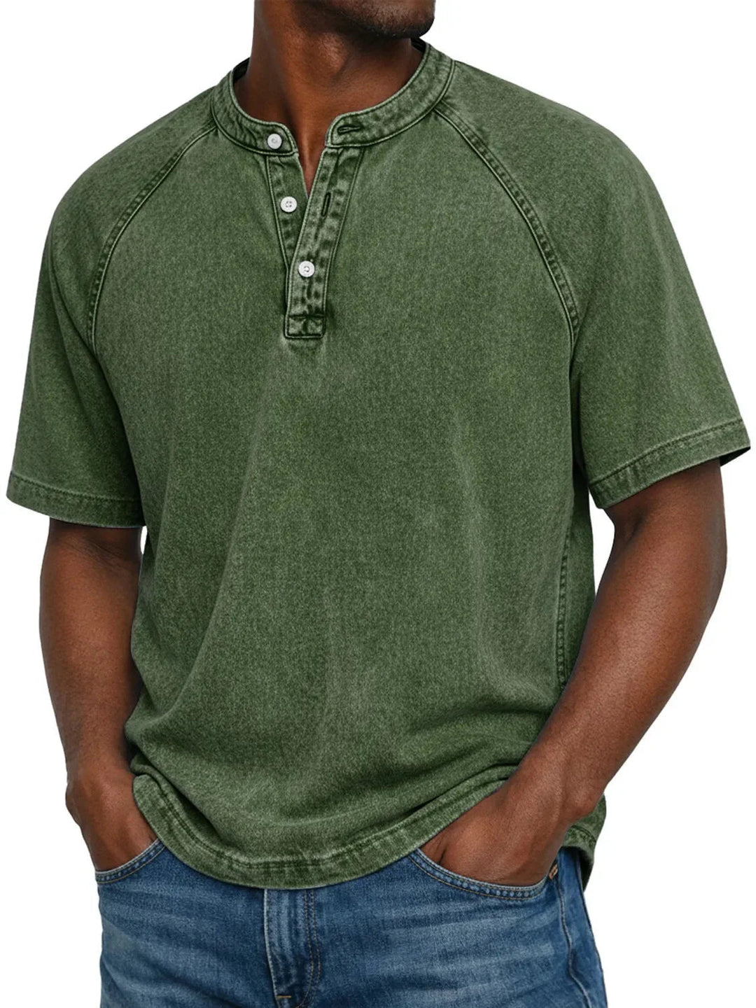 Esarot - Camisa Vintage Con Botones