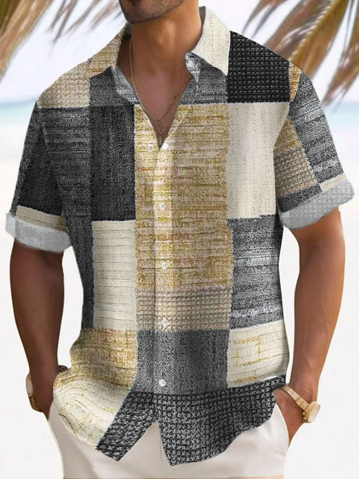 Shpetim - Elegante Camisa De Manga Corta