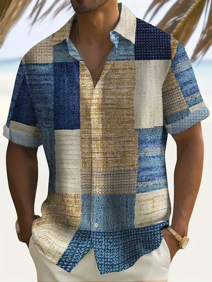 Shpetim - Elegante Camisa De Manga Corta
