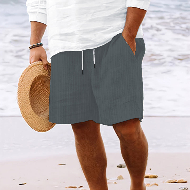 Arnaldo - Informal Pantalones Cortos Holgados Con Elástico