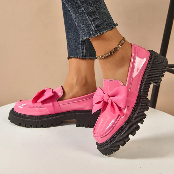 Batya - Elegantes Zapatos Antideslizantes Con Lazo