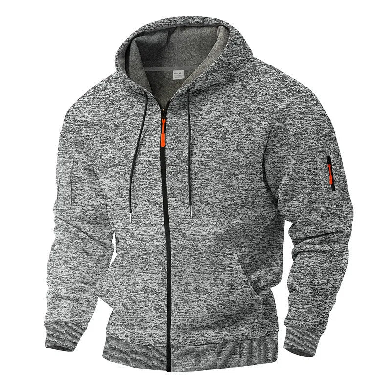 Jesson - Elegante Chaqueta Con Capucha De Forro Polar