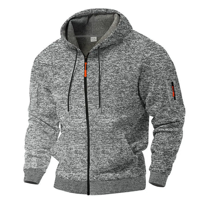 Jesson - Elegante Chaqueta Con Capucha De Forro Polar