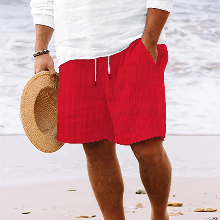 Arnaldo - Informal Pantalones Cortos Holgados Con Elástico