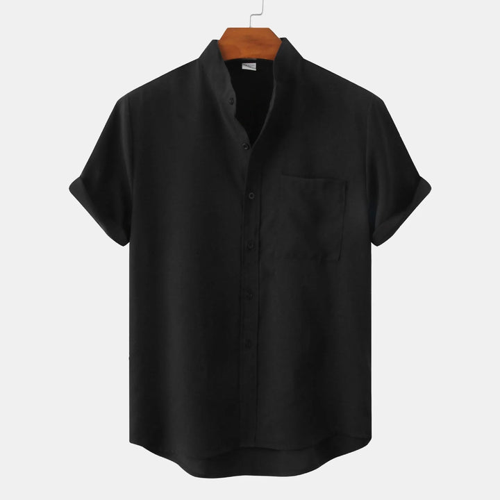 Gerardo - Camisa De Lino De Manga Corta