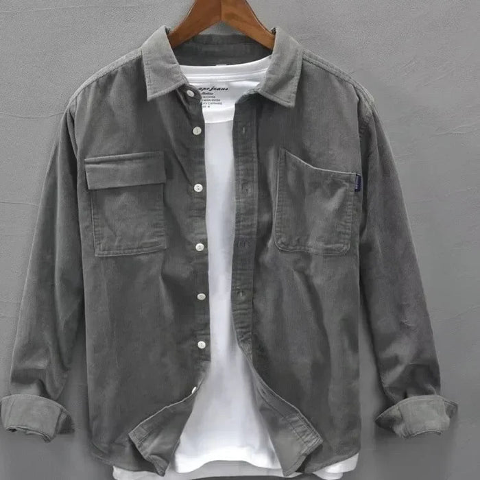 Aydin - Camisa De Manga Larga Con Bolsillos