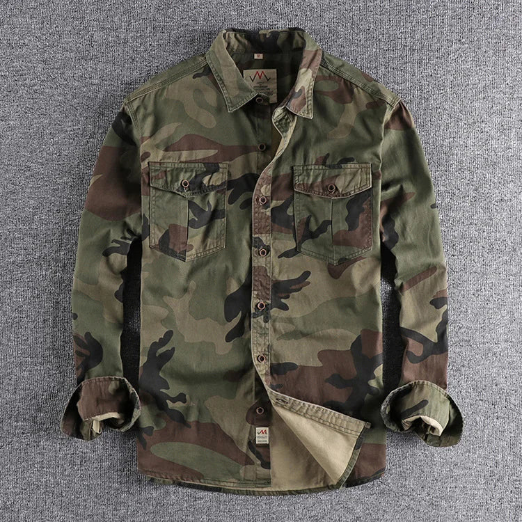 Firat - Camisa De Manga Larga Con Botones