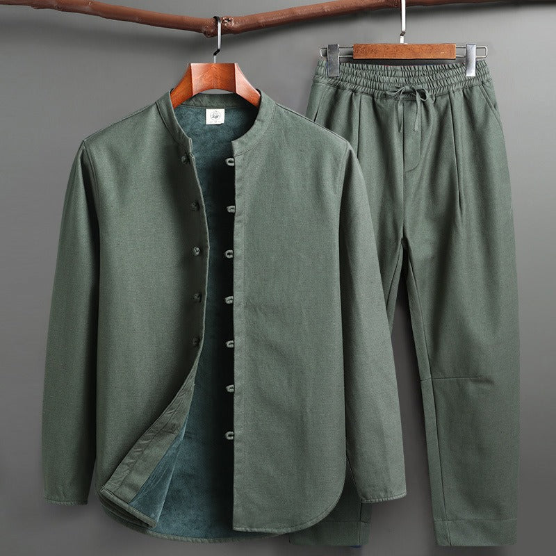 Vayen - Conjunto de 2 Piezas de uniforme Forrado de Lana