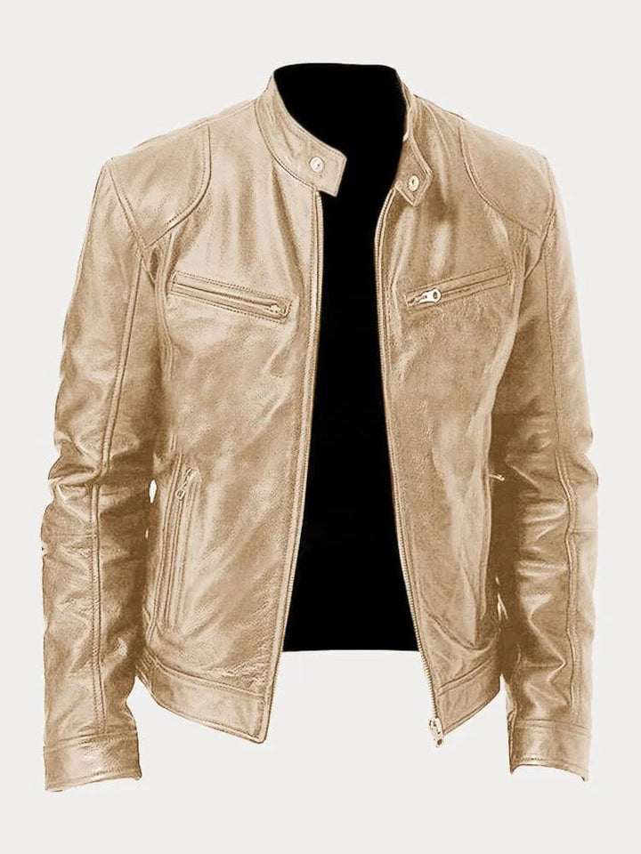 Chiron - Chaqueta De Cuero Informal
