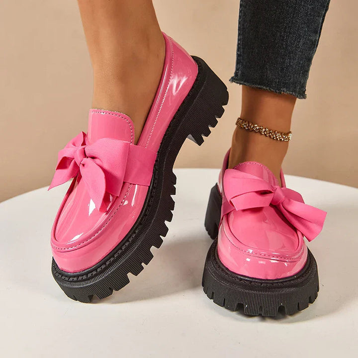 Batya - Elegantes Zapatos Antideslizantes Con Lazo