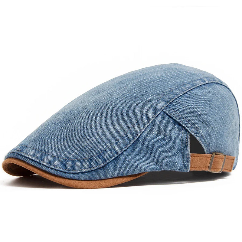 Mullins - Gorra Plana de Denim | 1+1 Gratis
