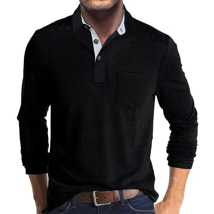 Romualdas - Camisa Elegante de Manga Larga