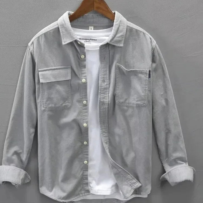 Aydin - Camisa De Manga Larga Con Bolsillos