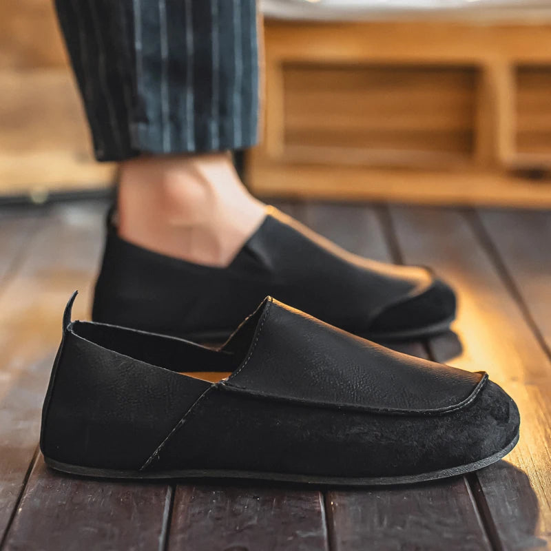 Hersch - Zapatos Cómodos De Cuero