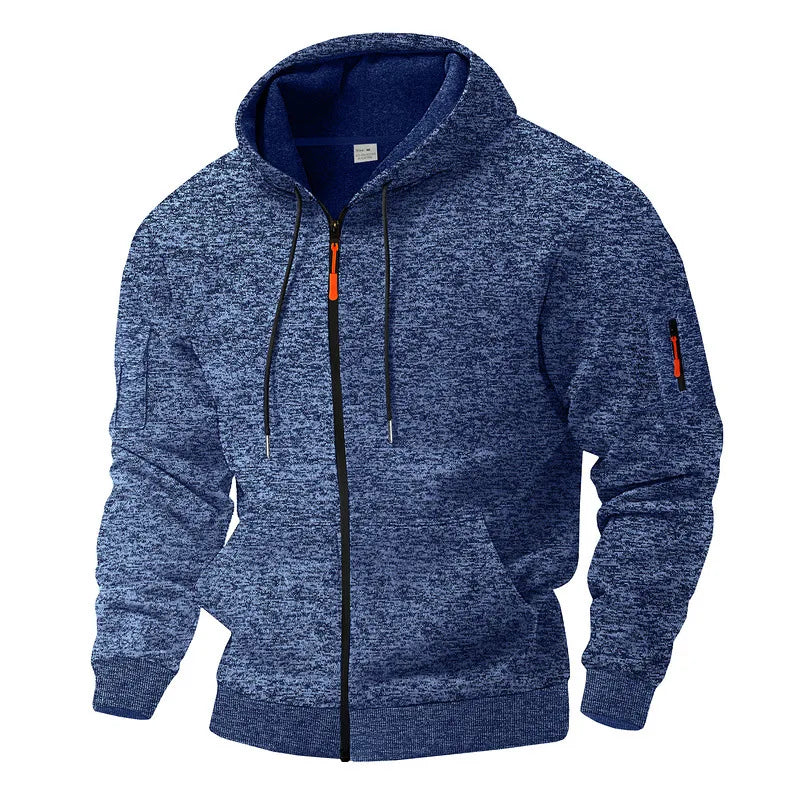 Jesson - Elegante Chaqueta Con Capucha De Forro Polar