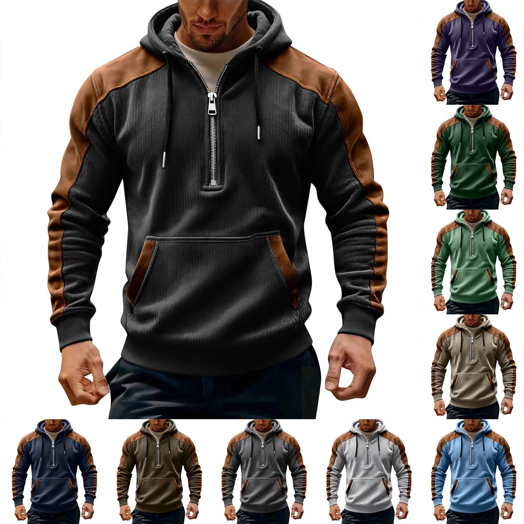 Aksel - Jersey De Manga Larga Con Cremallera