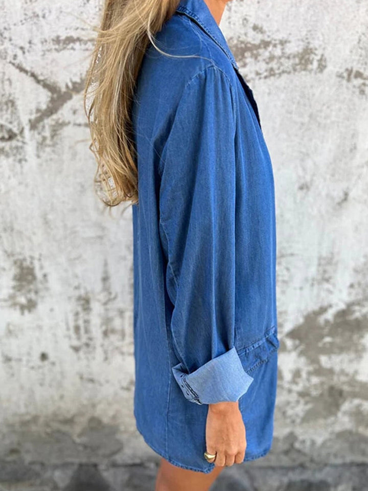 Romilda - Chaqueta Vaquera De Gran Tamaño