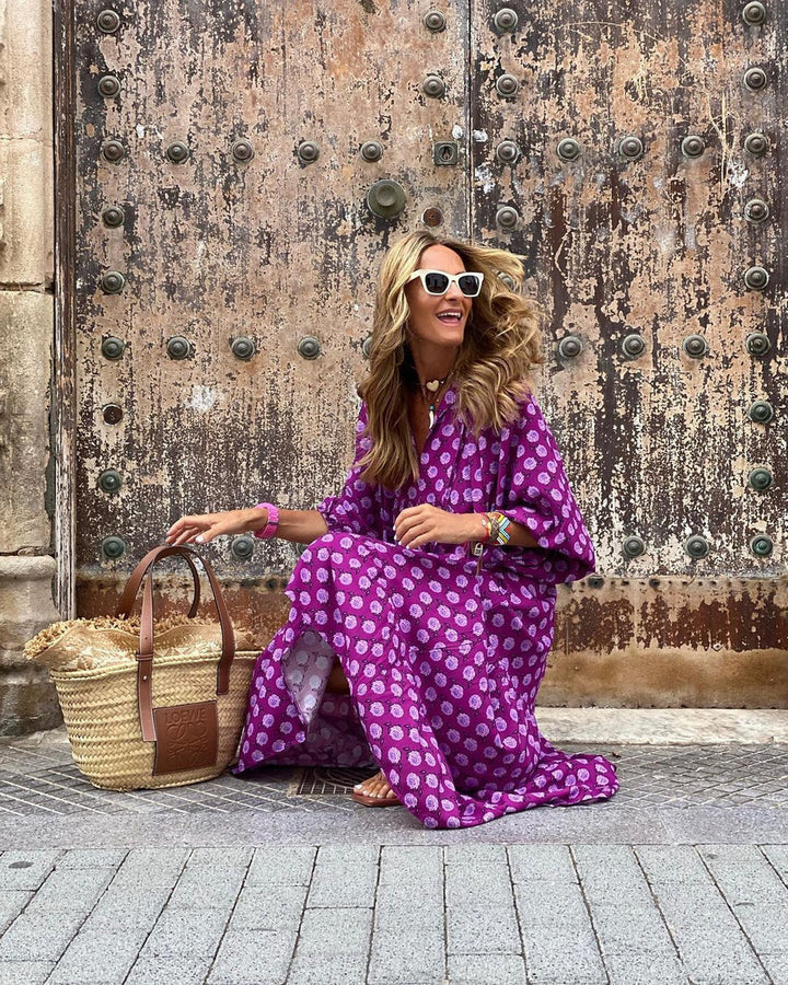 Berta - Vestido Largo Bohemio