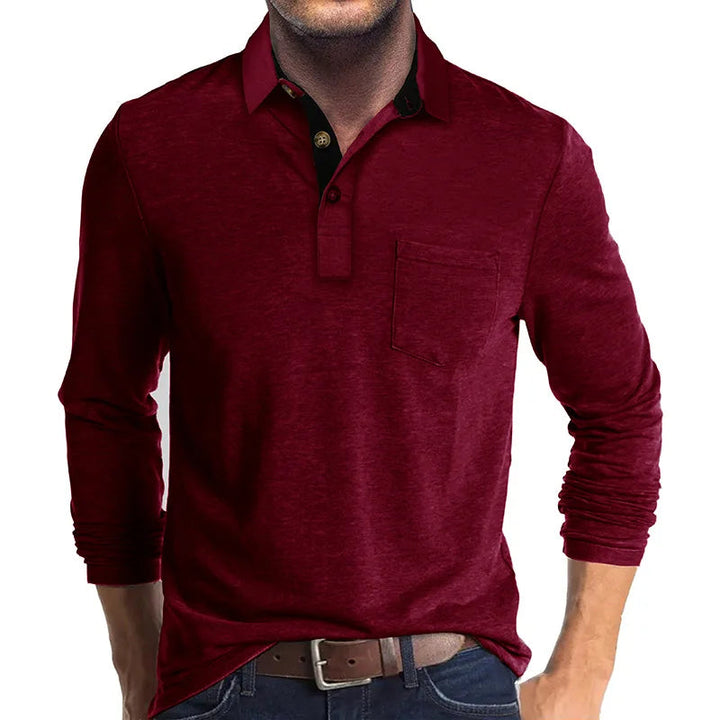Romualdas - Camisa Elegante de Manga Larga