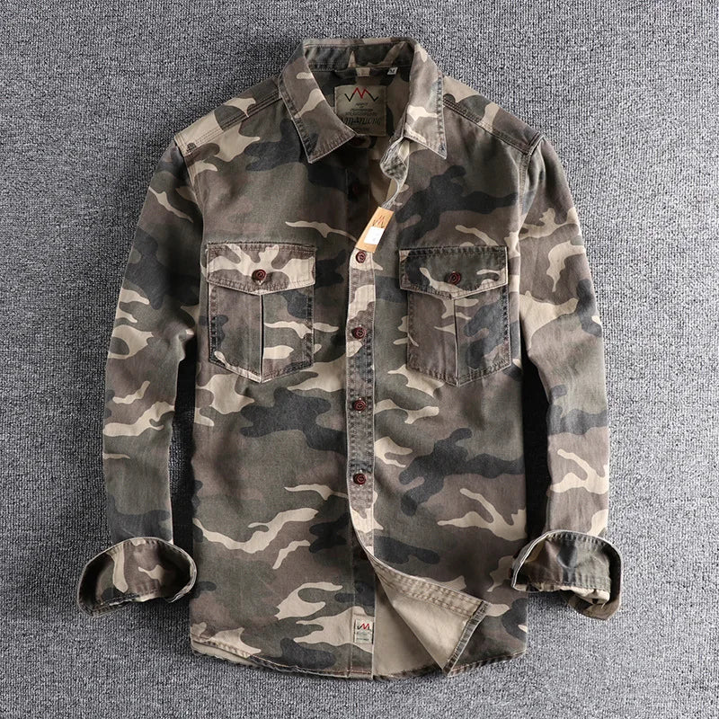 Firat - Camisa De Manga Larga Con Botones