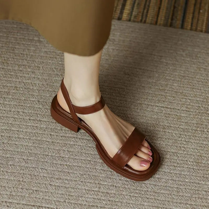 Ricci - Sandalia Informal De Cuero