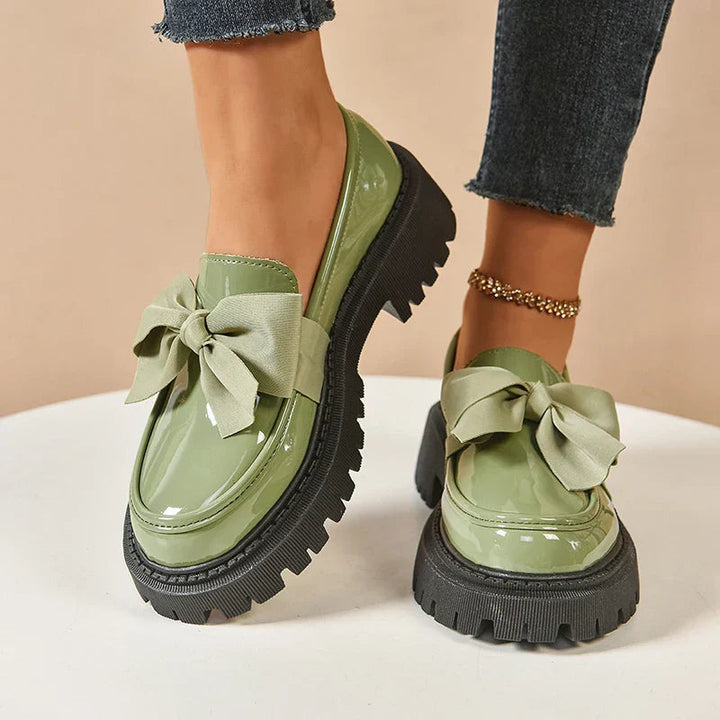 Batya - Elegantes Zapatos Antideslizantes Con Lazo