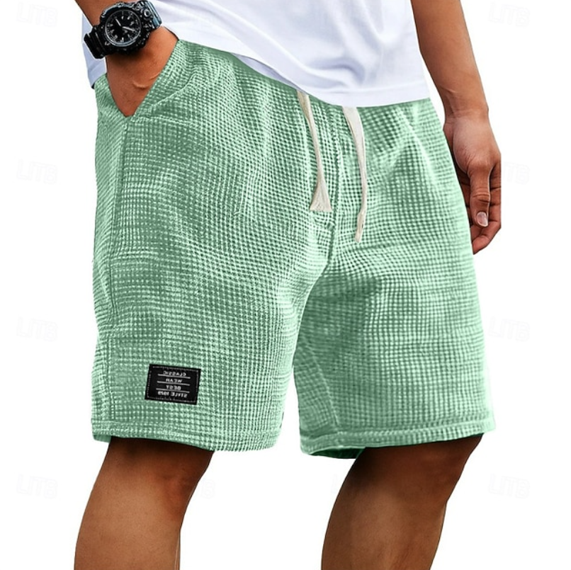 Jerick - Pantalones Cortos Con Textura De Gofre