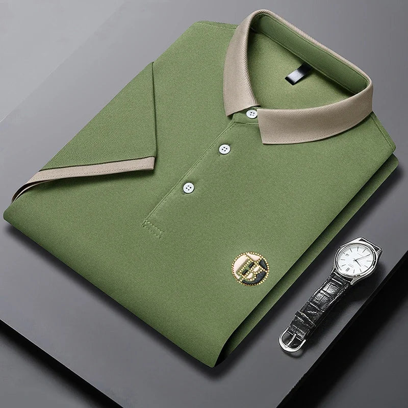 Angan - Elegante Polo Bicolor