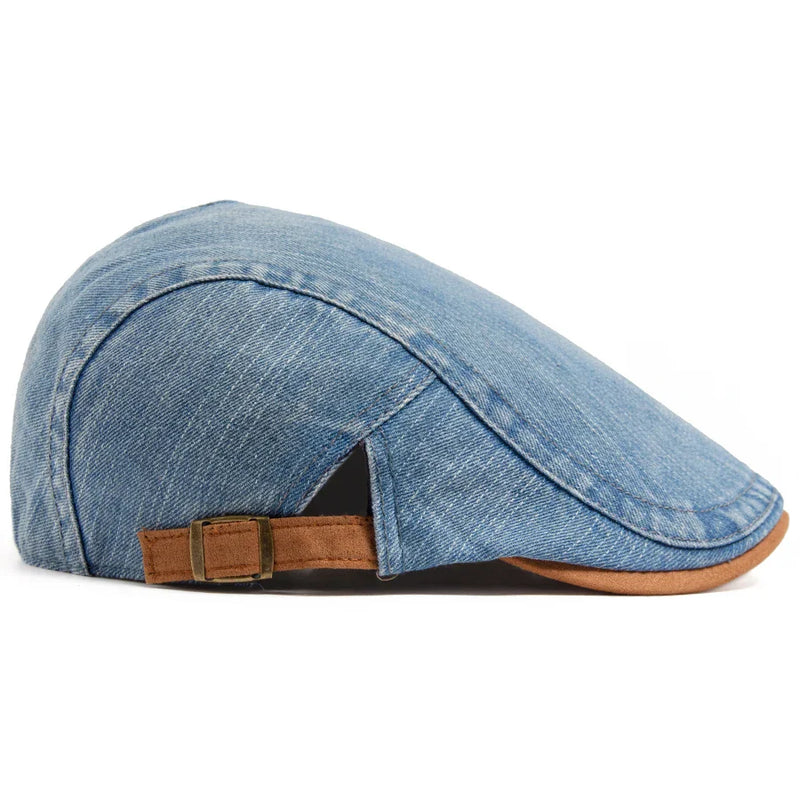 Mullins - Gorra Plana de Denim | 1+1 Gratis