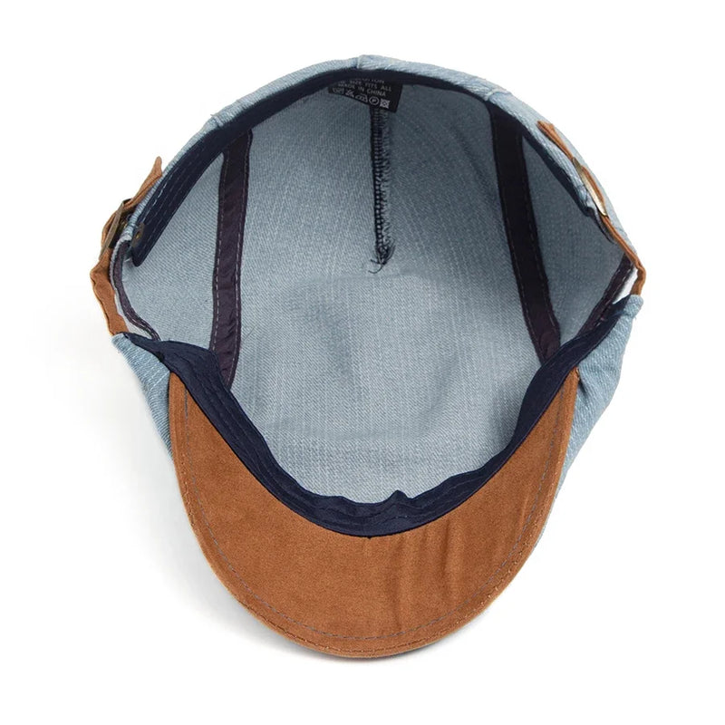 Mullins - Gorra Plana de Denim | 1+1 Gratis