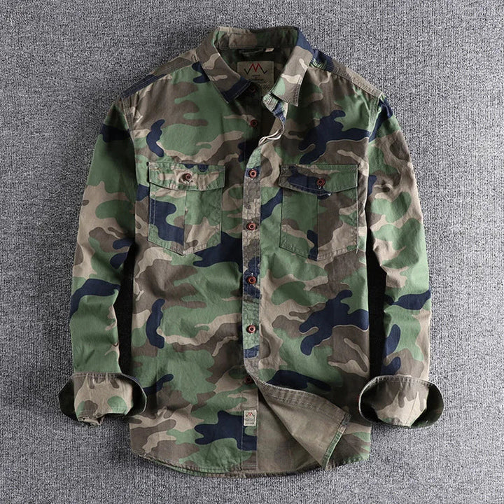 Firat - Camisa De Manga Larga Con Botones