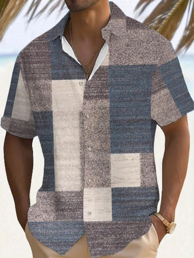 Shpetim - Elegante Camisa De Manga Corta