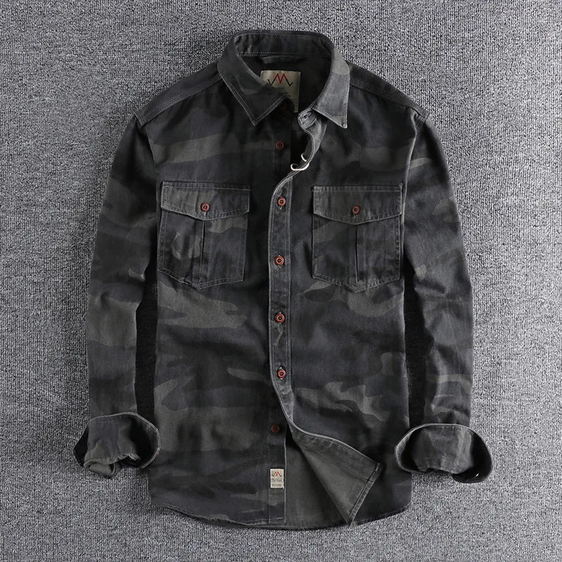 Firat - Camisa De Manga Larga Con Botones