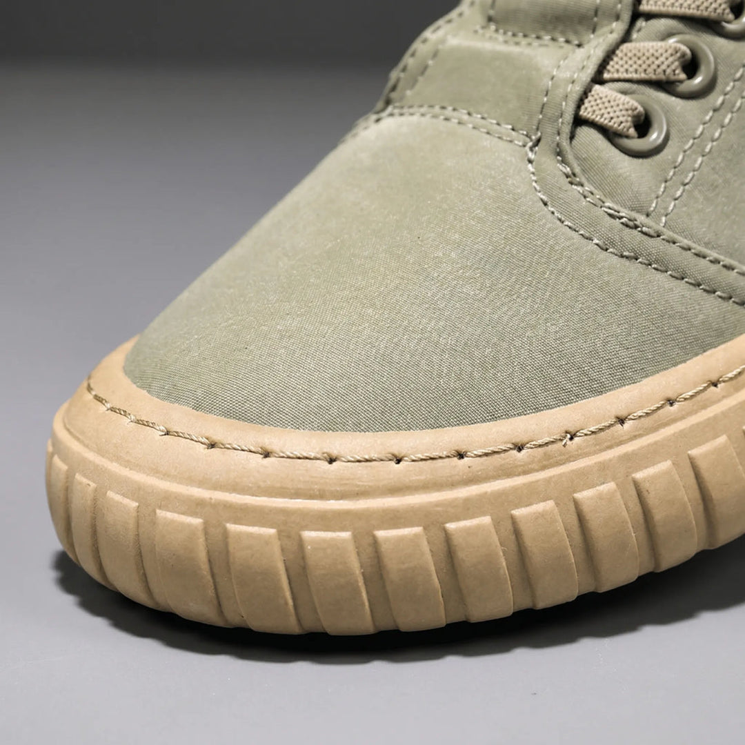 Rahal - Zapatillas de Ante Con Cordones