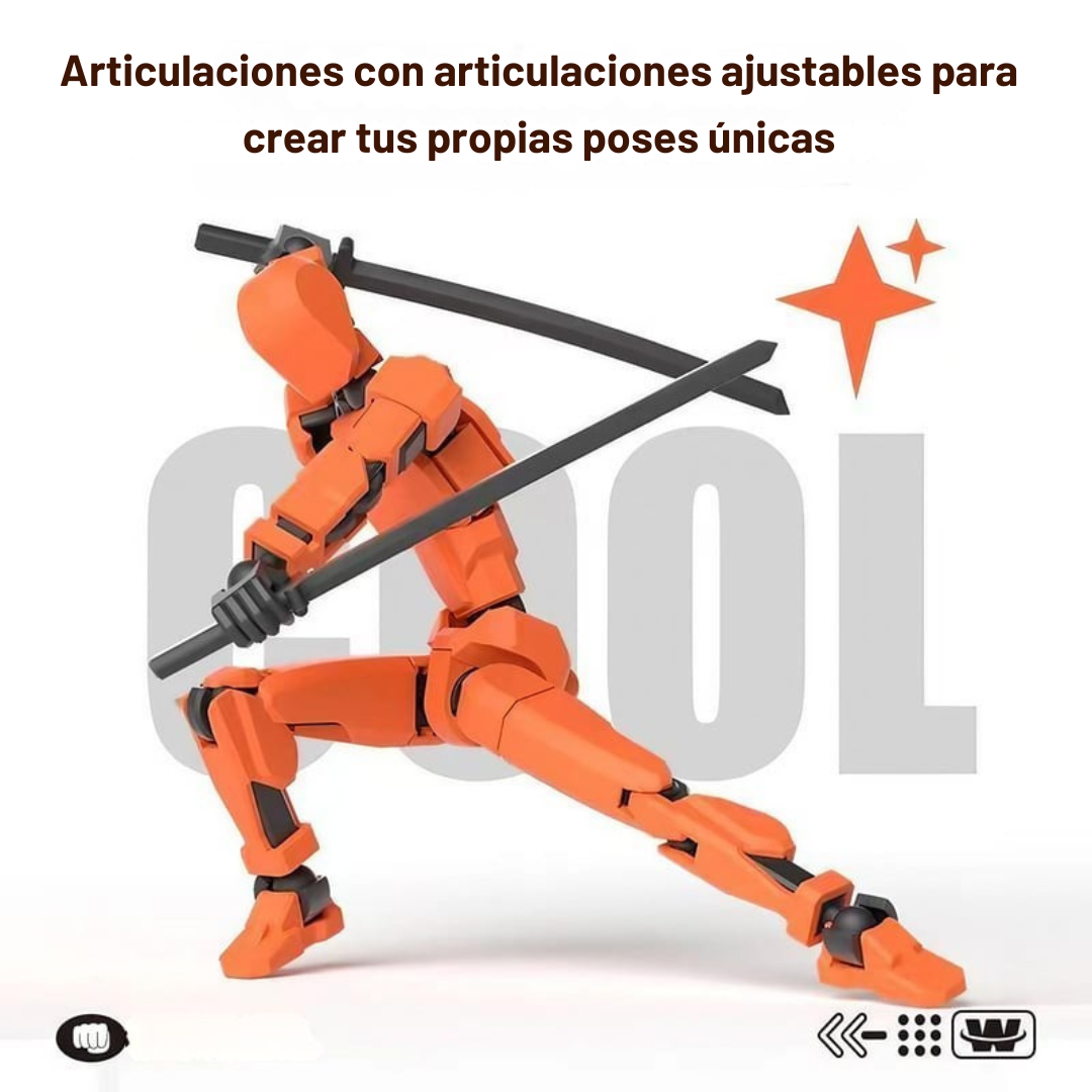 MagnaPlay - Set de Figuras de Acción Magnéticas