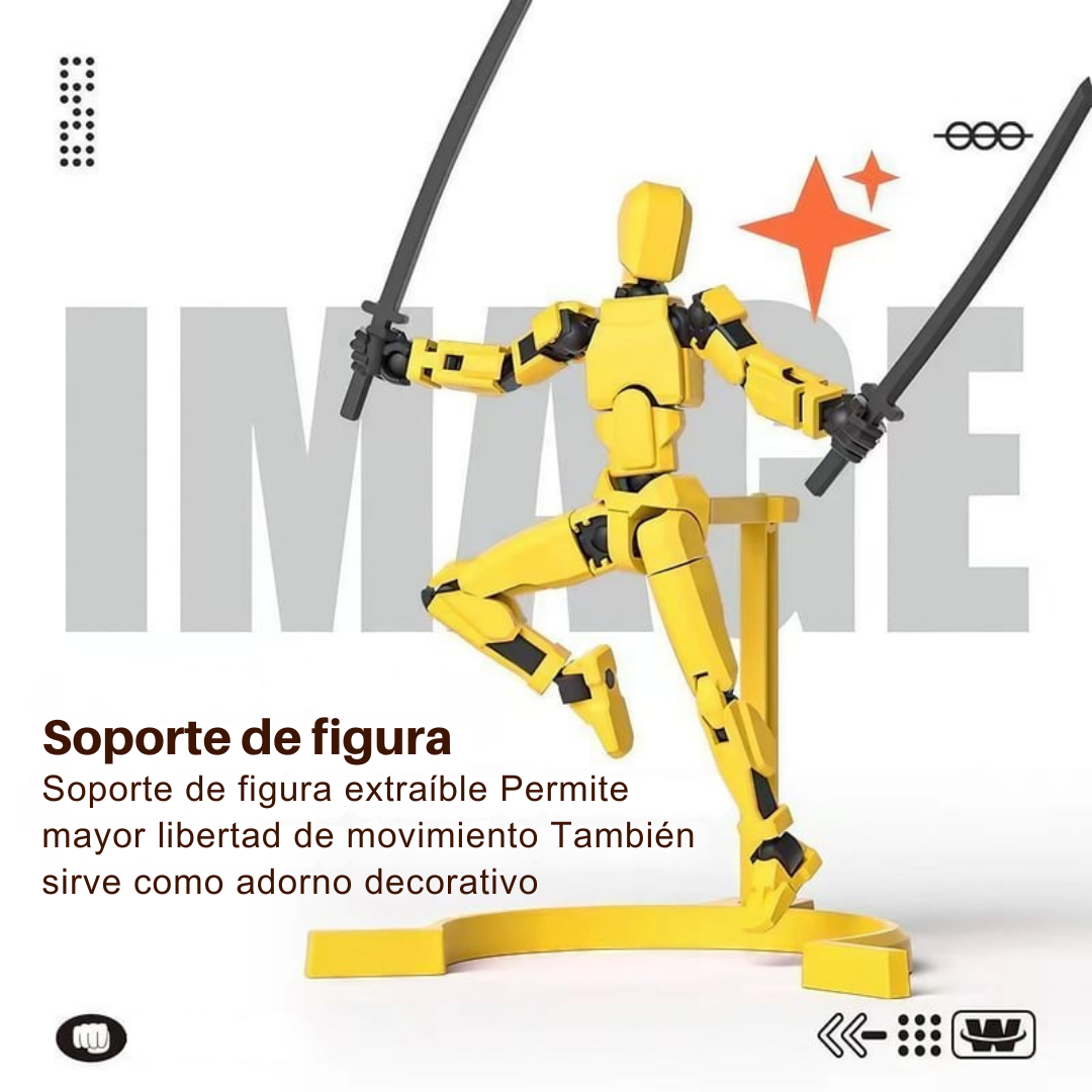 MagnaPlay - Set de Figuras de Acción Magnéticas