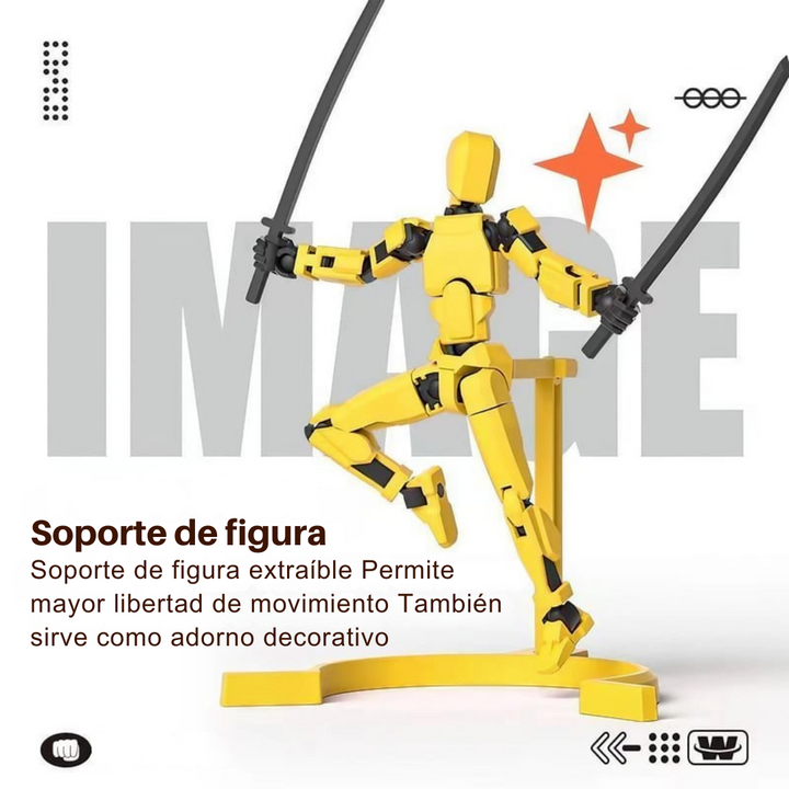 MagnaPlay - Set de Figuras de Acción Magnéticas