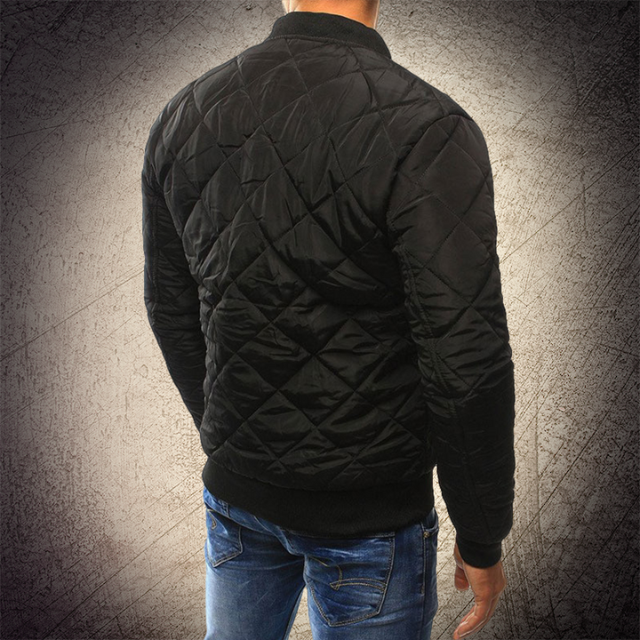 Reza - Chaqueta Bomber Acolchada Con Cremallera