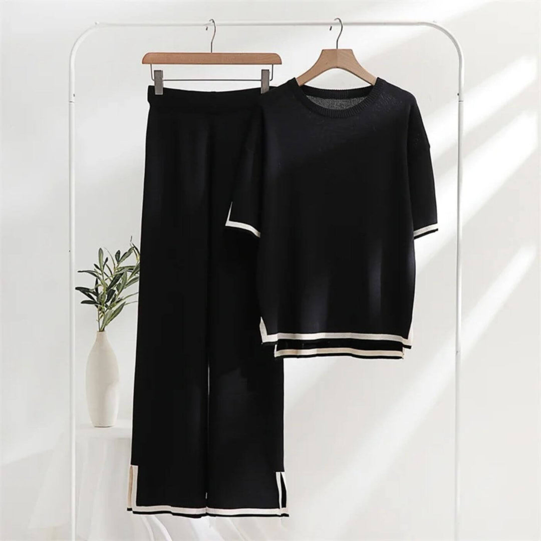 Heleta - Elegante Conjunto De Dos Piezas Tipo Capri