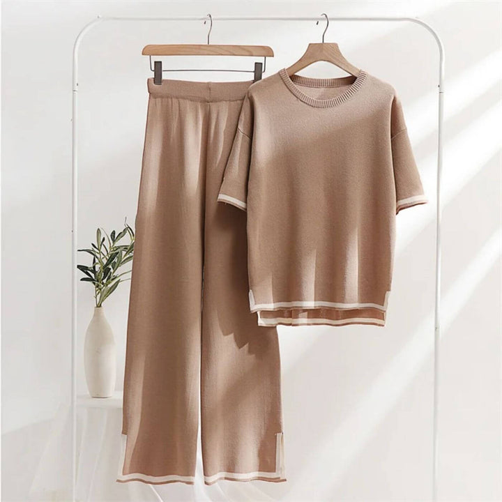 Heleta - Elegante Conjunto De Dos Piezas Tipo Capri