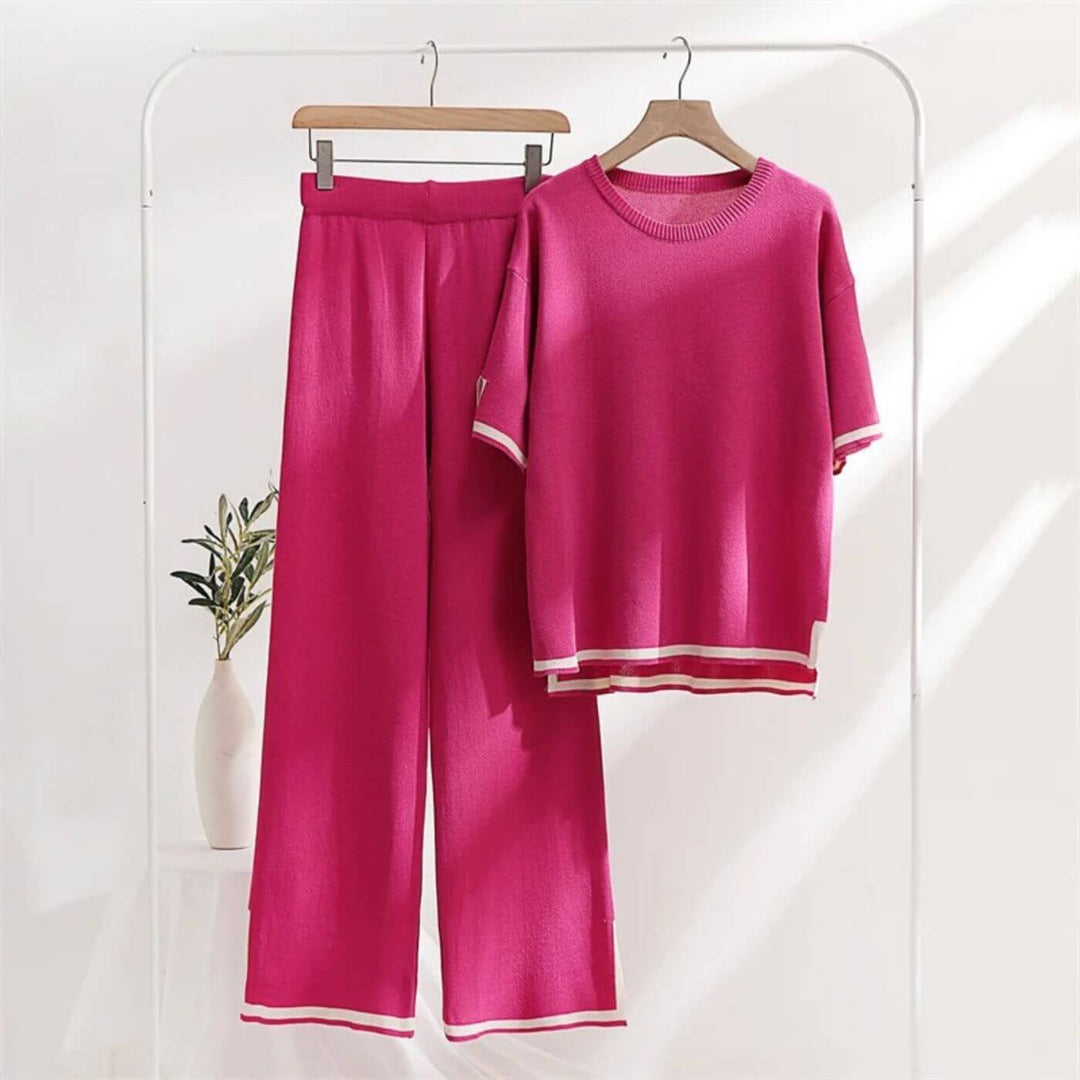 Heleta - Elegante Conjunto De Dos Piezas Tipo Capri