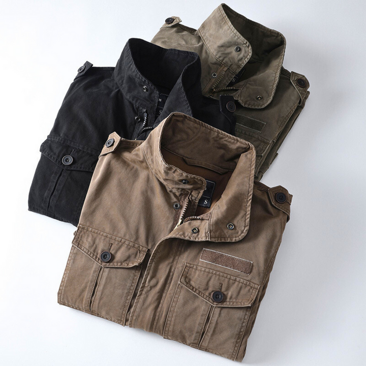 Sergei - Chaqueta Casual Cargo Con Bolsillos