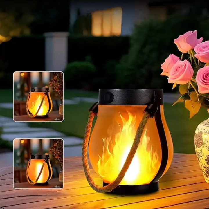 FireBloom - Faroles Solares para Exteriores