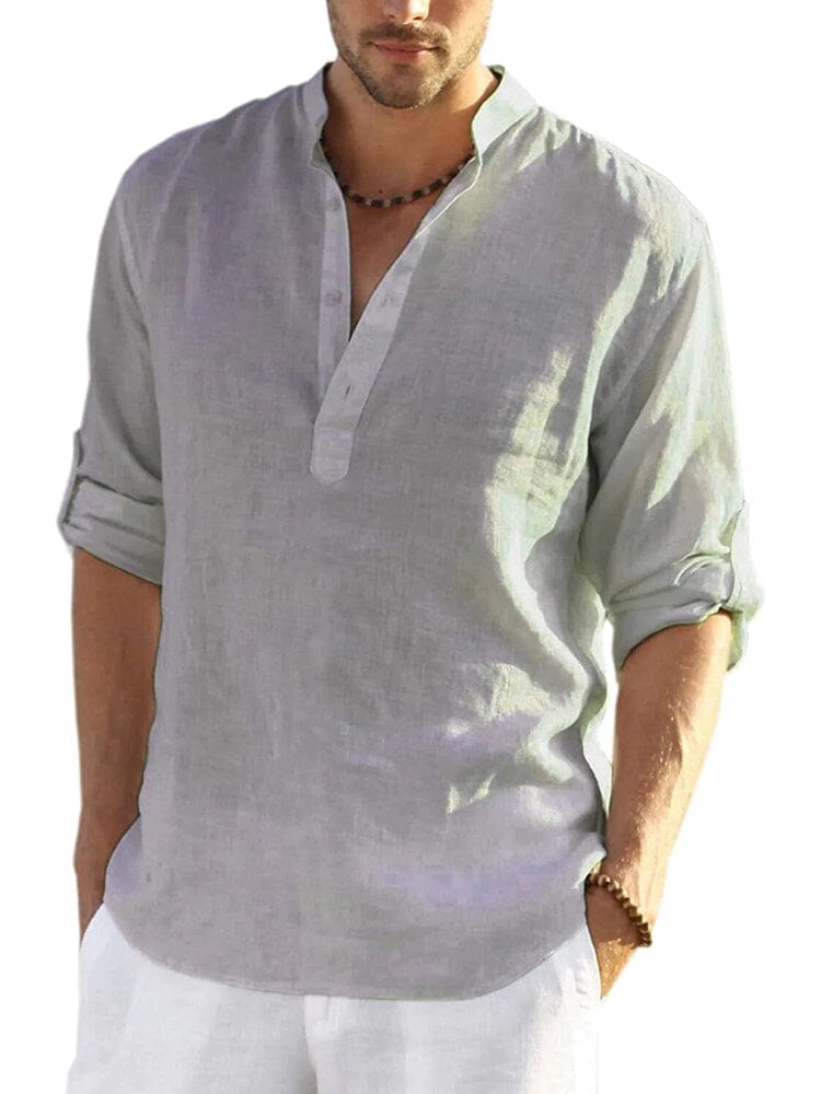 Panika - Camisa de Algodón y Lino
