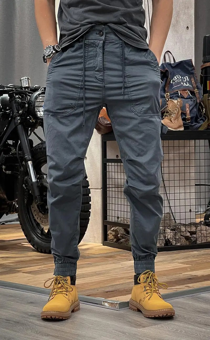 Guntram - Pantalones Cargo Elásticos Con Elastano
