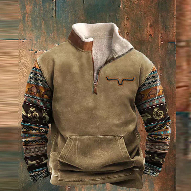 Gisbert – Cómodo Jersey Con Cremallera