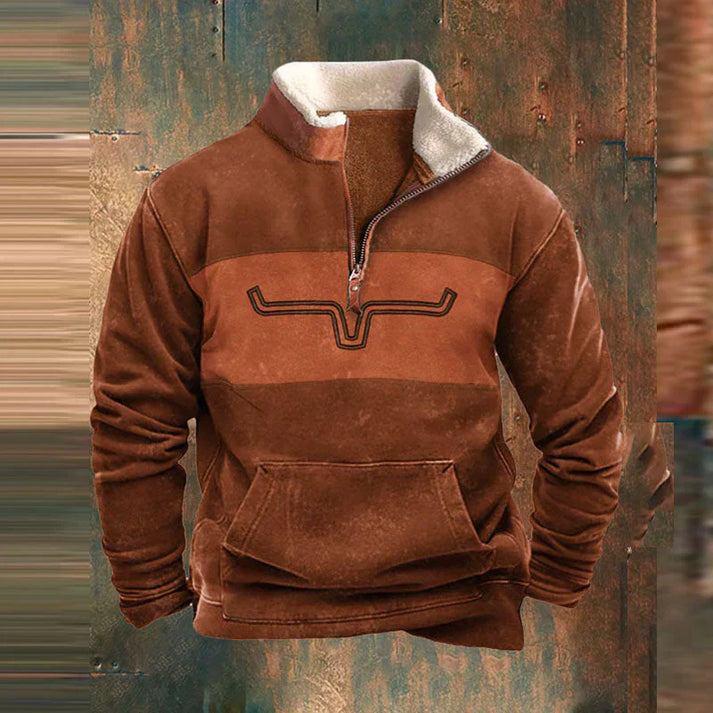 Gisbert – Cómodo Jersey Con Cremallera