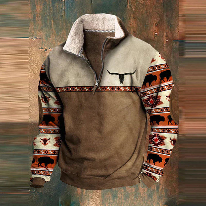 Gisbert – Cómodo Jersey Con Cremallera